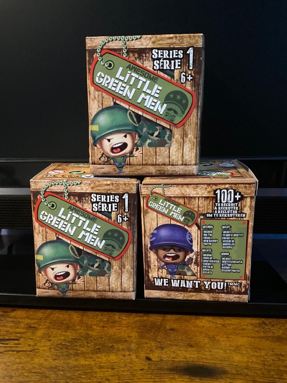 3 Awesome Little Green Men Mystery Boxes- NWT!